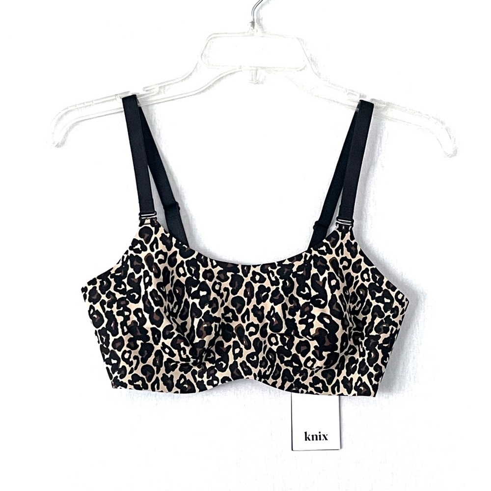 Knix Evolution Bra in Savannah/Midnight 32 C, 32 D, 34 C, 34 D